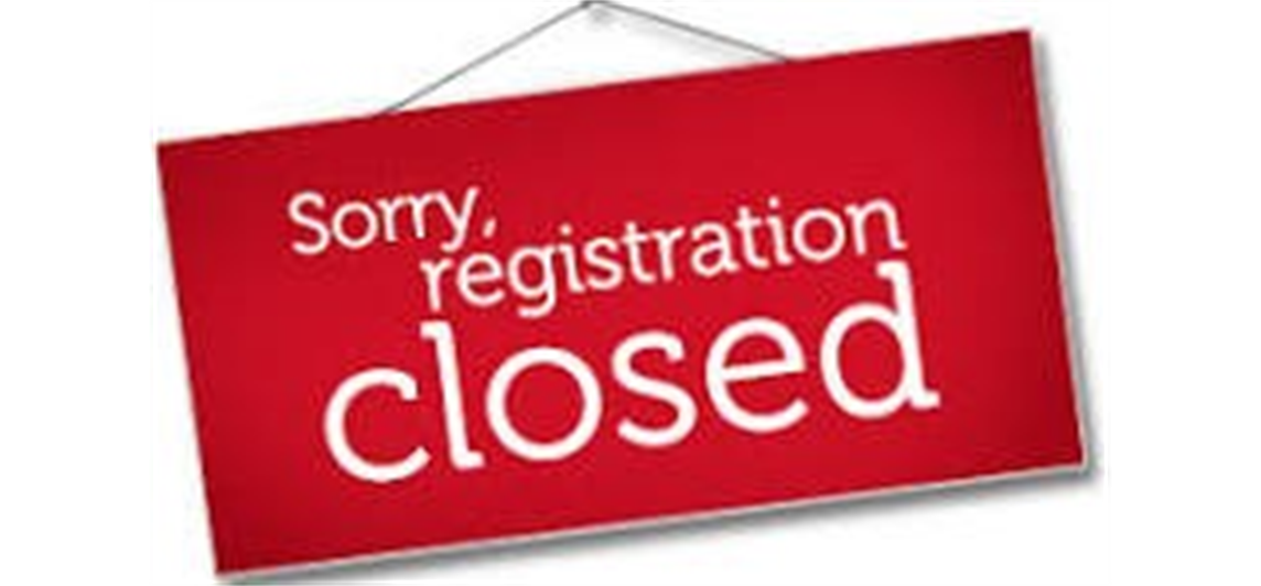 2024 Spring registration is CLOSED!